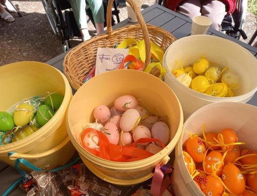 Chasse aux œufs à l’EHPAD de Mayet