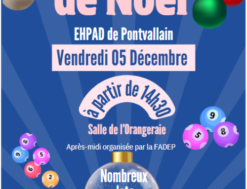 Loto de Noël à l’EHPAD