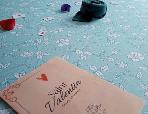 Repas de St Valentin à l&rsquo;EHPAD