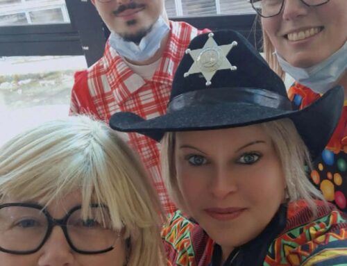 Carnaval et repas thérapeutique au PASA de Mansigné